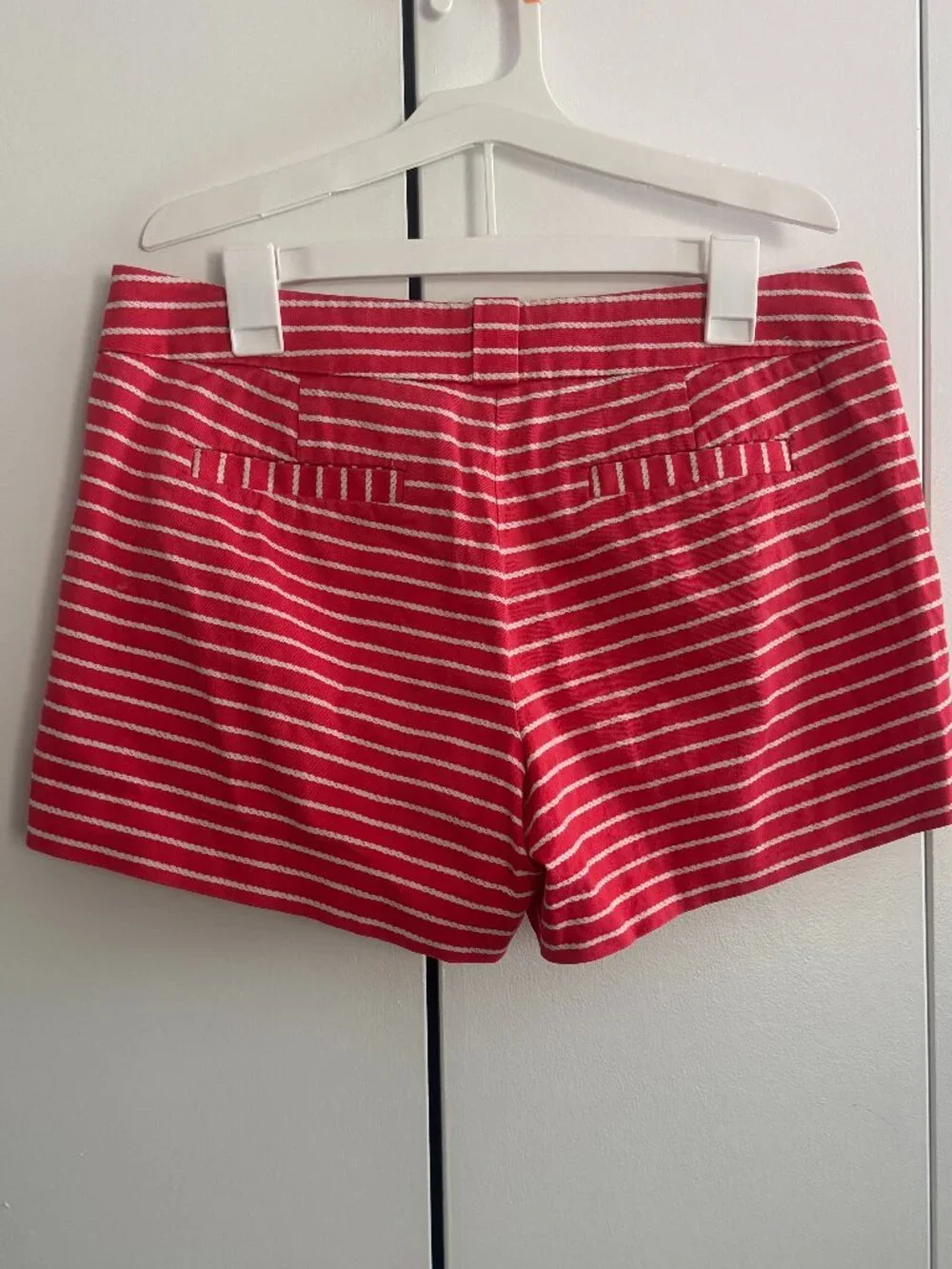 J.Crew Women's Side Zip Striped Shorts